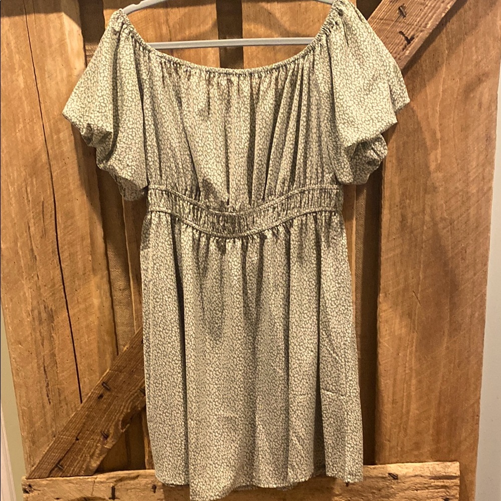 On or Off-Shoulder Floral Dress XL